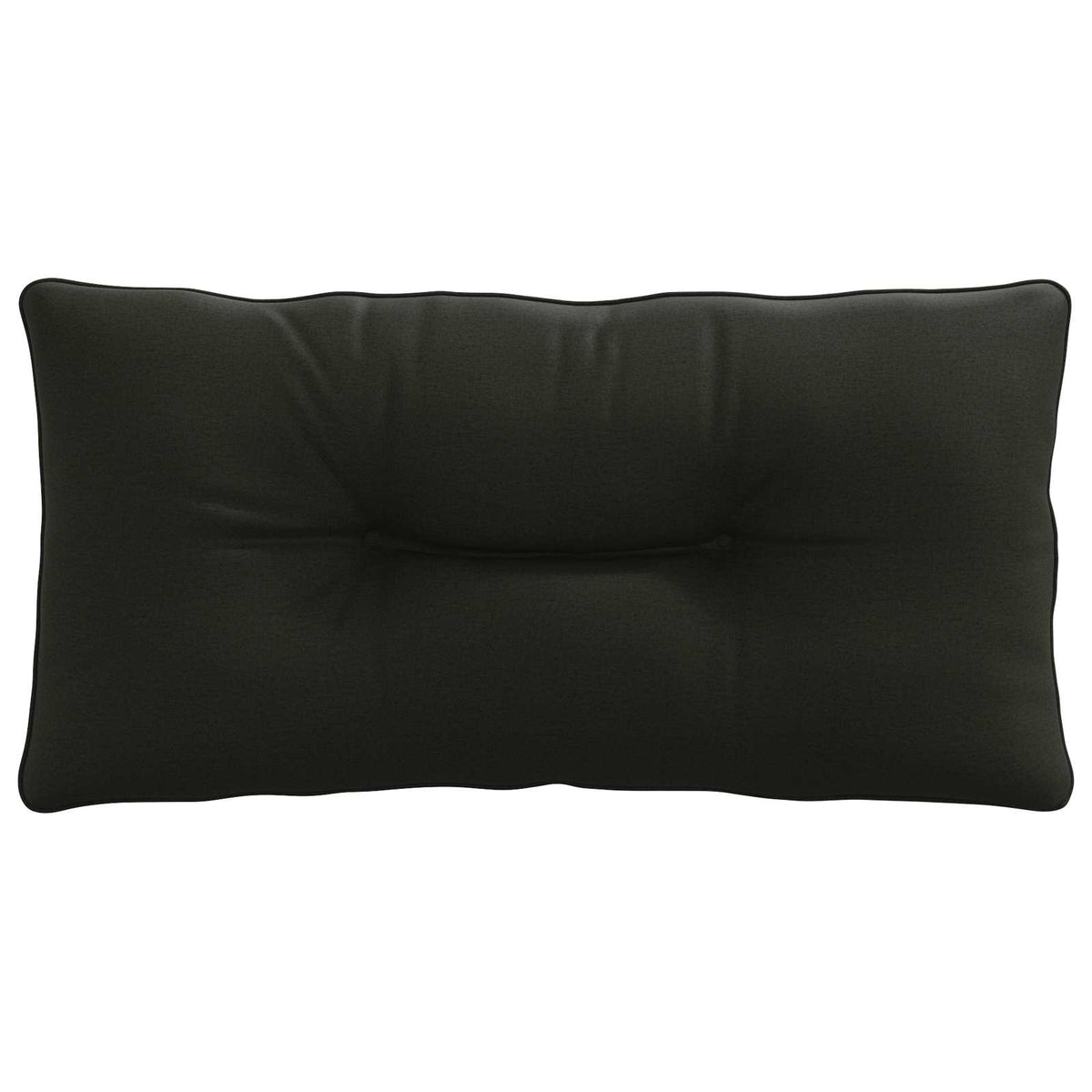 vidaXL Poduszka oparciowa PUTTEN 100% poliester Czarny 70 x 40 x 10 cm