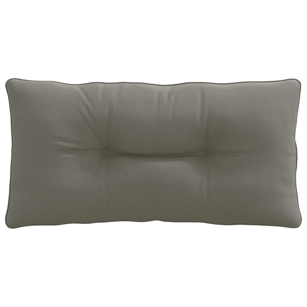 vidaXL Poduszka oparciowa PUTTEN 100% poliester Szary 70 x 40 x 10 cm