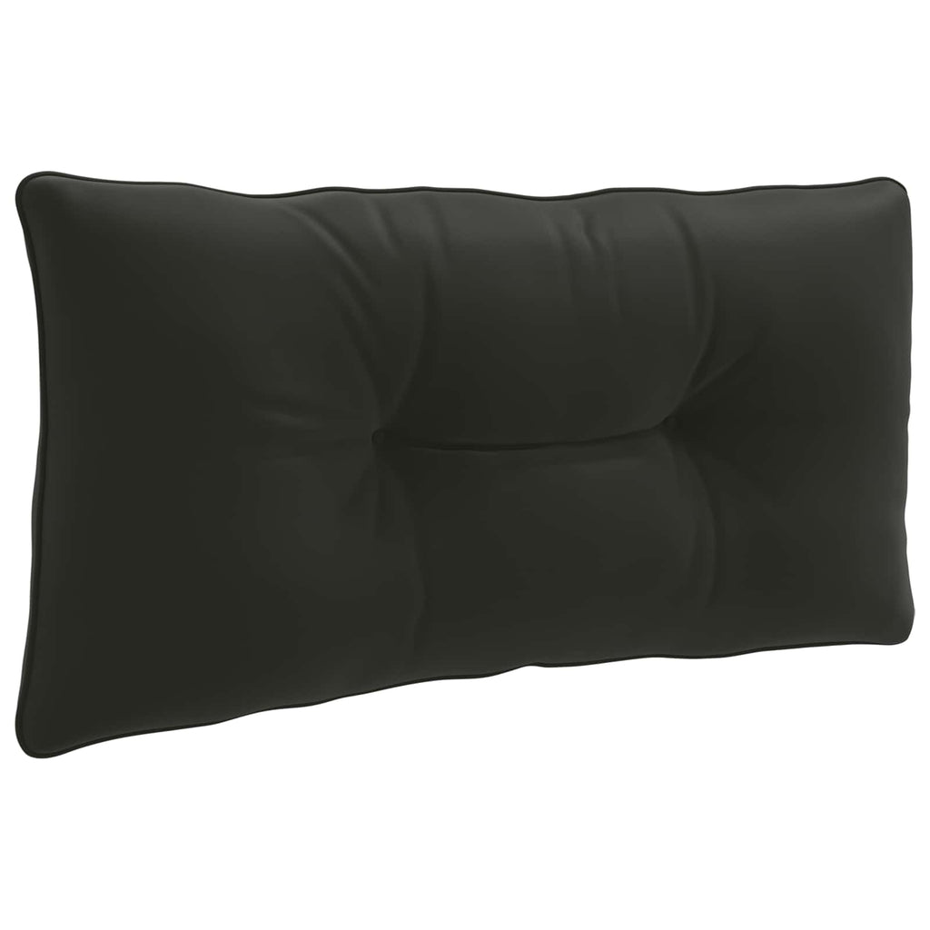 vidaXL Poduszka oparciowa PUTTEN 100% poliester Czarny 70 x 40 x 10 cm