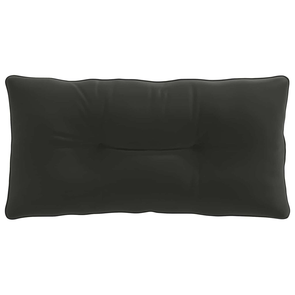 vidaXL Poduszka oparciowa PUTTEN 100% poliester Czarny 70 x 40 x 10 cm