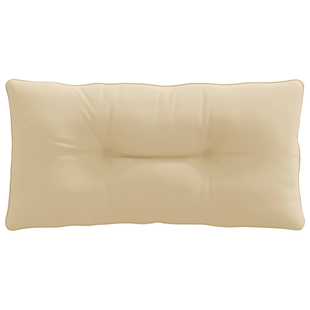 vidaXL Poduszka oparciowa PUTTEN 100% poliester Beżowy 80 x 40 x 10 cm