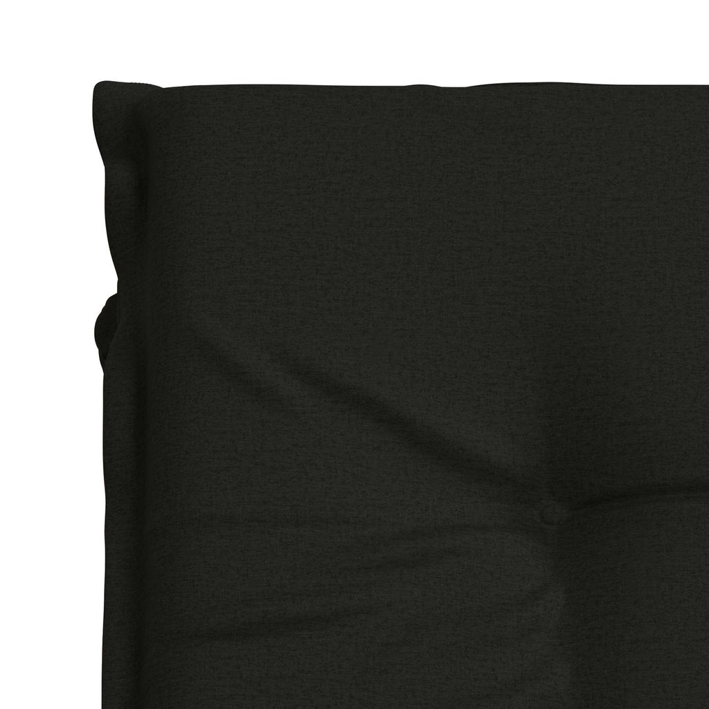 vidaXL Poduszka na leżak GEMERT 100% poliester Czarny 190 x 80 x 9 cm