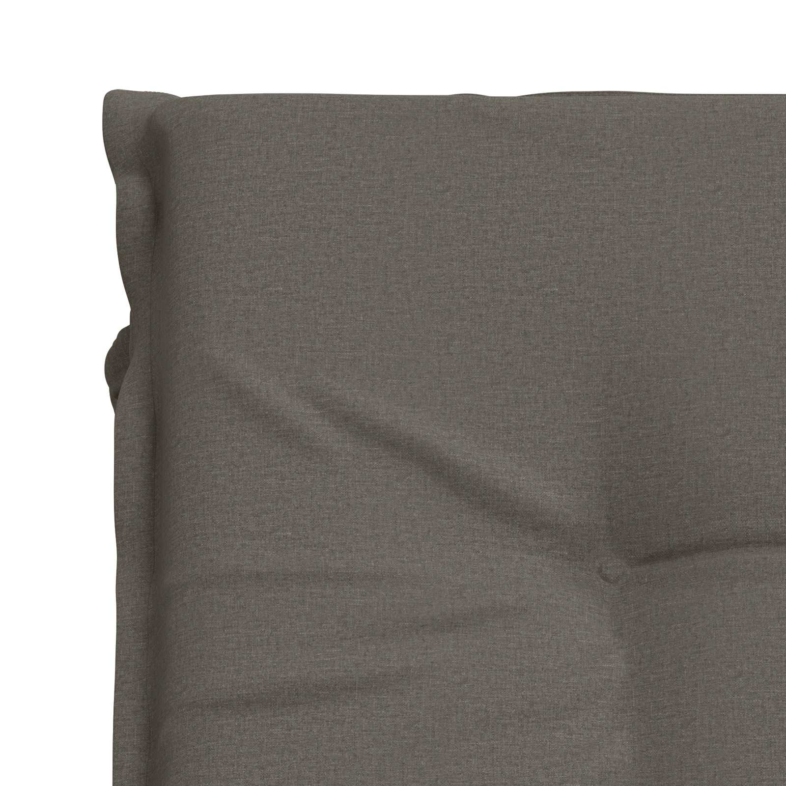 vidaXL Poduszka na leżak GEMERT 100% poliester Szary 190 x 80 x 9 cm