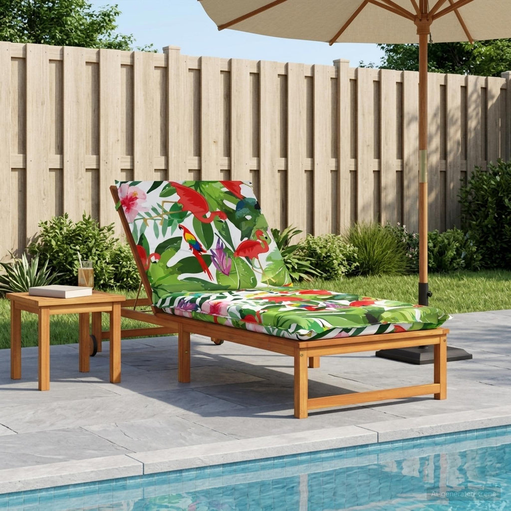 vidaXL Poduszka na leżak GEMERT 100% poliester Wielokolorowe