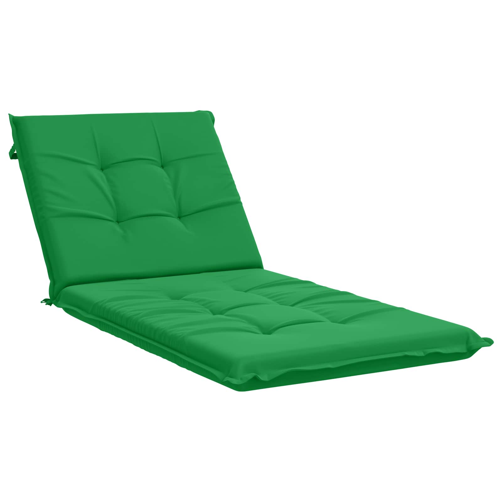 vidaXL Poduszka na leżak GEMERT 100% poliester zielony 190 x 80 x 9 cm