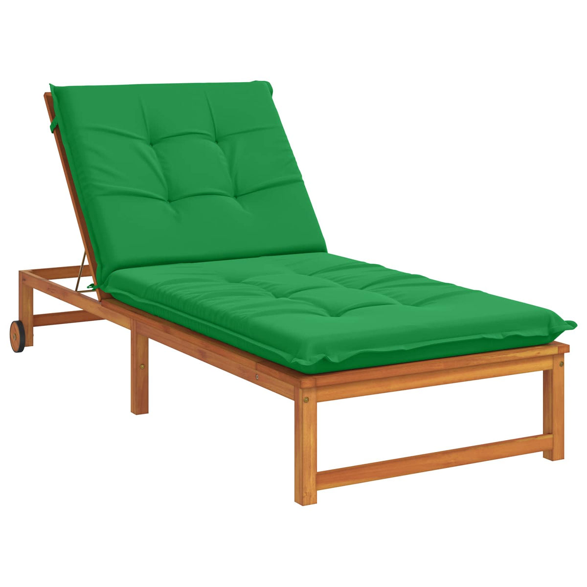 vidaXL Poduszka na leżak GEMERT 100% poliester zielony 190 x 80 x 9 cm