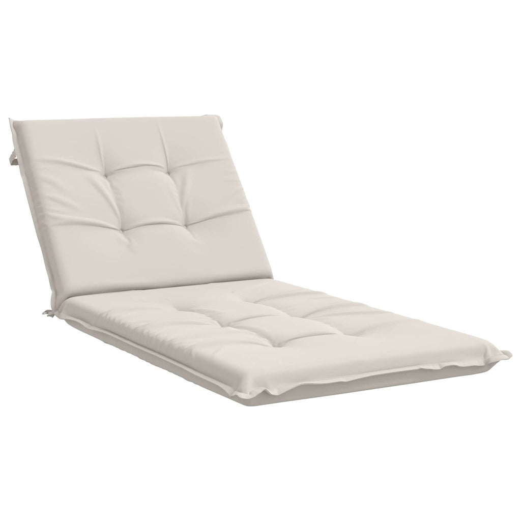 vidaXL Poduszka na leżak GEMERT 100% poliester Biały 190 x 90 x 9 cm