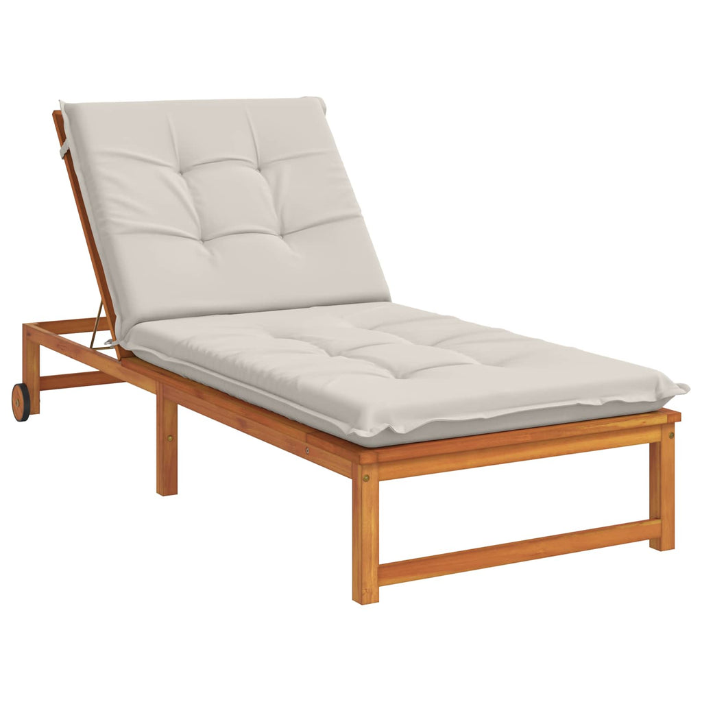 vidaXL Poduszka na leżak GEMERT 100% poliester Biały 190 x 90 x 9 cm