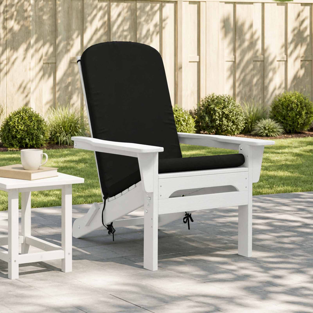vidaXL Poduszka na leżak słoneczny GEMERT 100% poliester Czarny