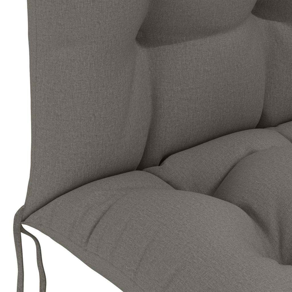 vidaXL Poduszka na leżak słoneczny PUTTEN 100% poliester Szary