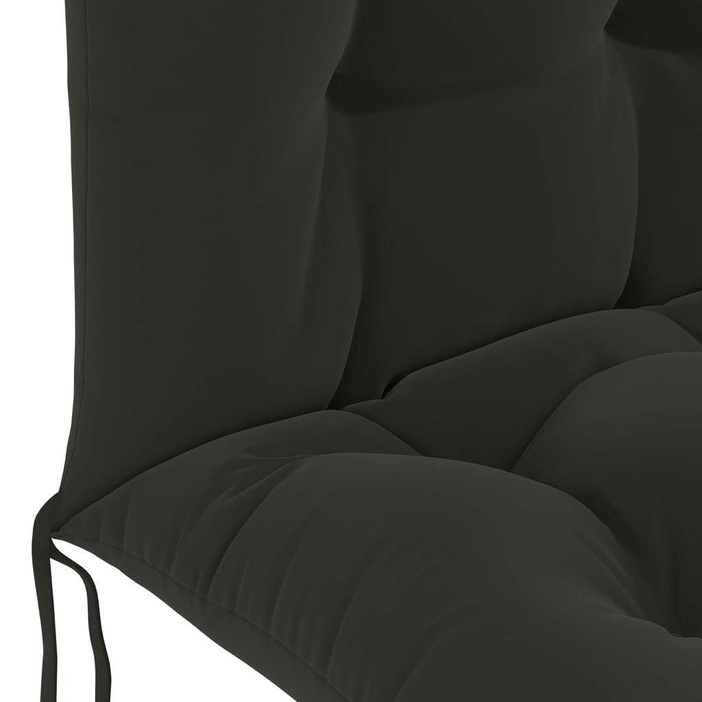 vidaXL Poduszka na leżak słoneczny PUTTEN 100% poliester Czarny