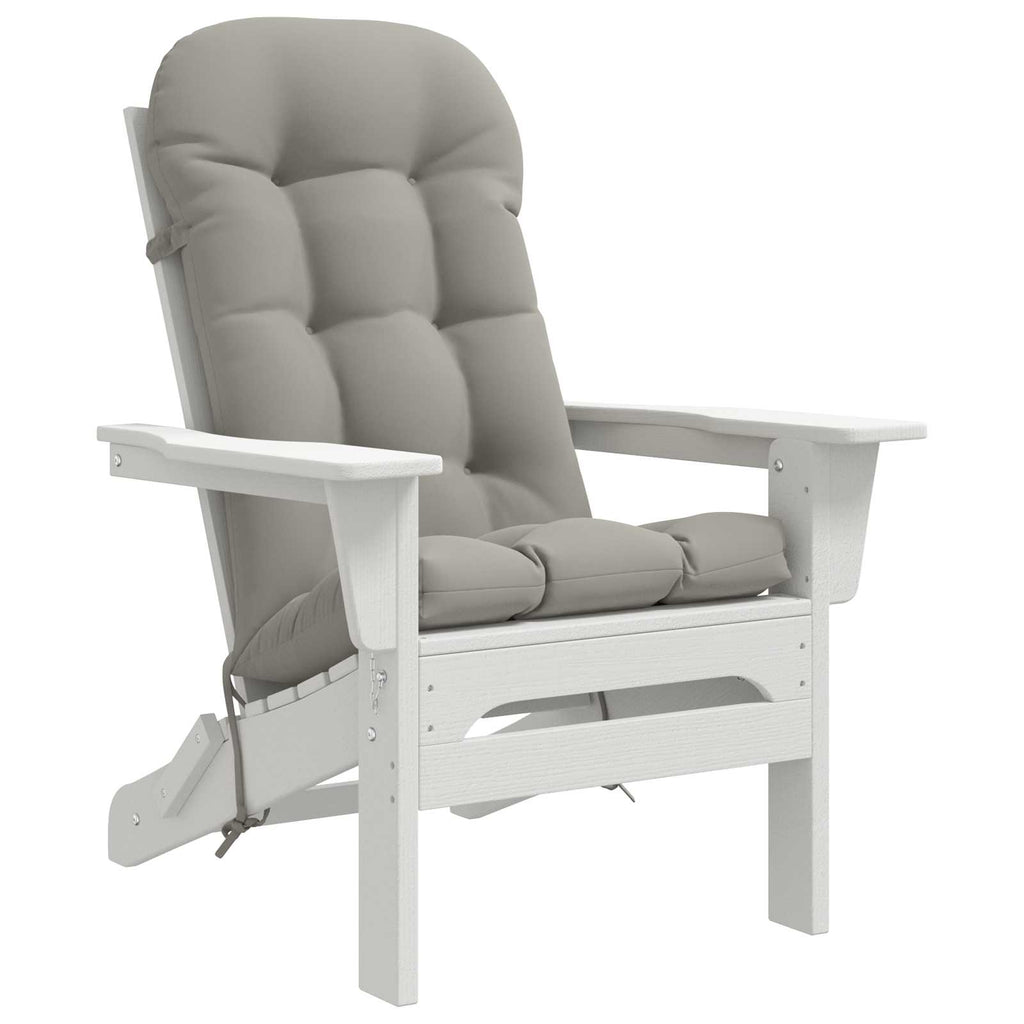 vidaXL Poduszka na leżak słoneczny PUTTEN 100% poliester Szary