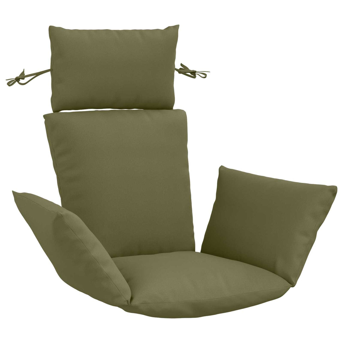 vidaXL Poduszka Adirondack PUTTEN 100% poliester Oliwkowy zielony