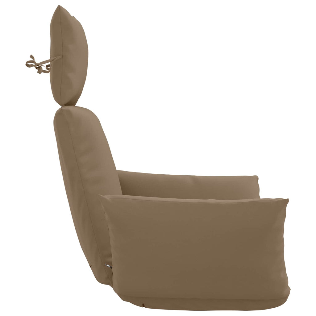 vidaXL Poduszka Adirondack PUTTEN 100% poliester Ciemnoszary