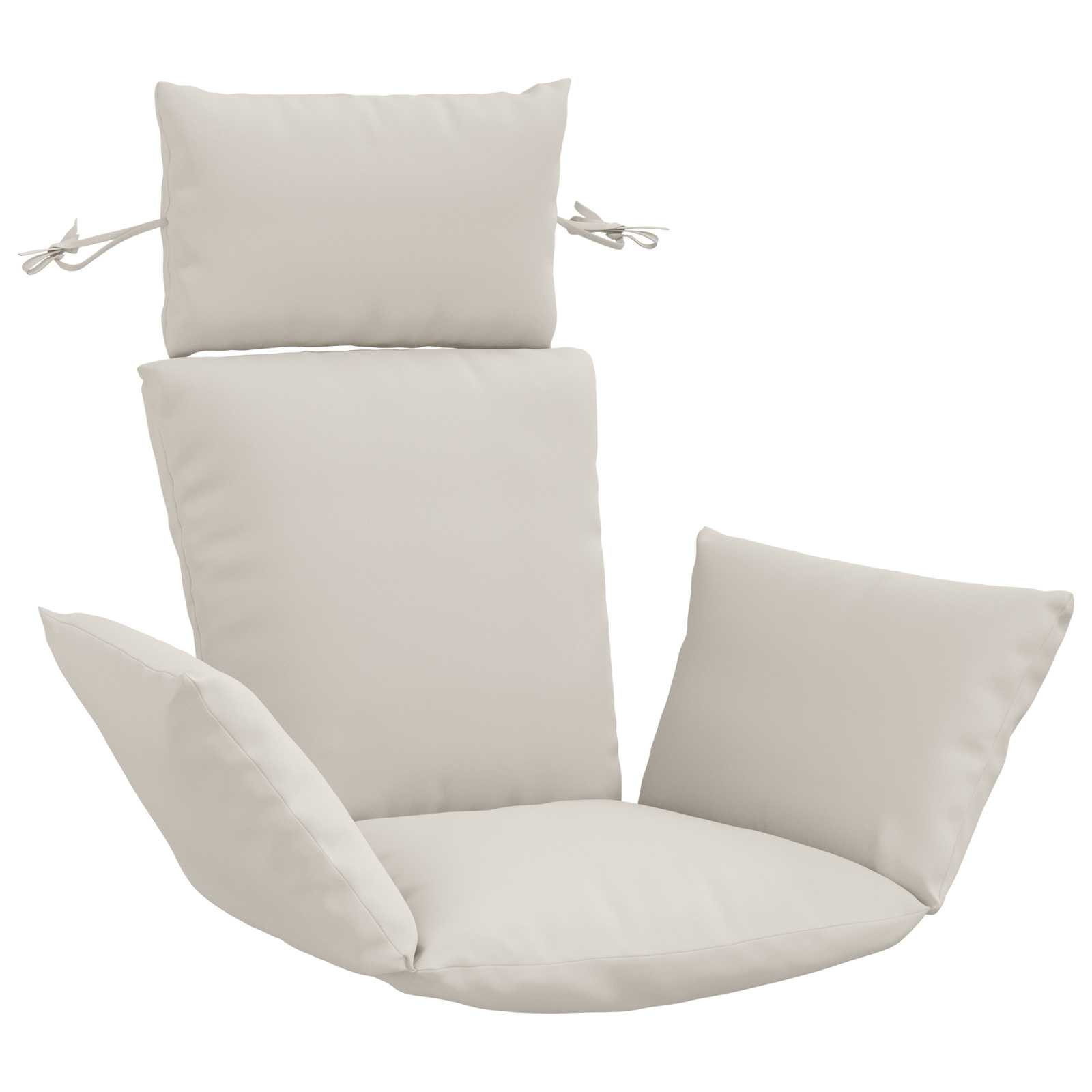 vidaXL Poduszka Adirondack PUTTEN 100% poliester Biały