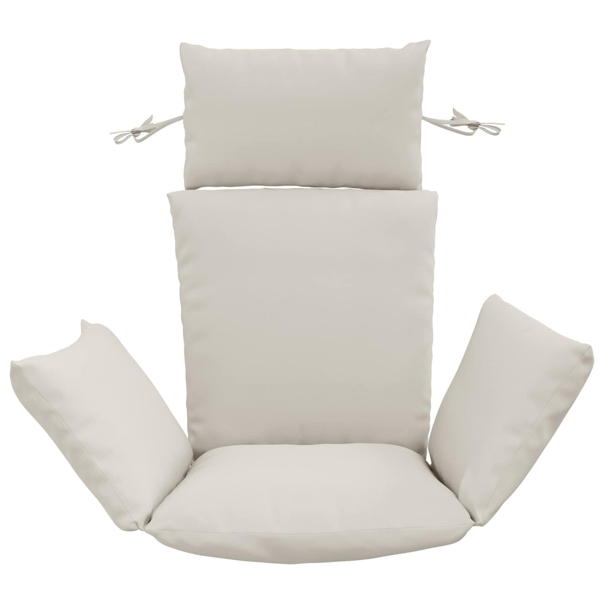 vidaXL Poduszka Adirondack PUTTEN 100% poliester Biały