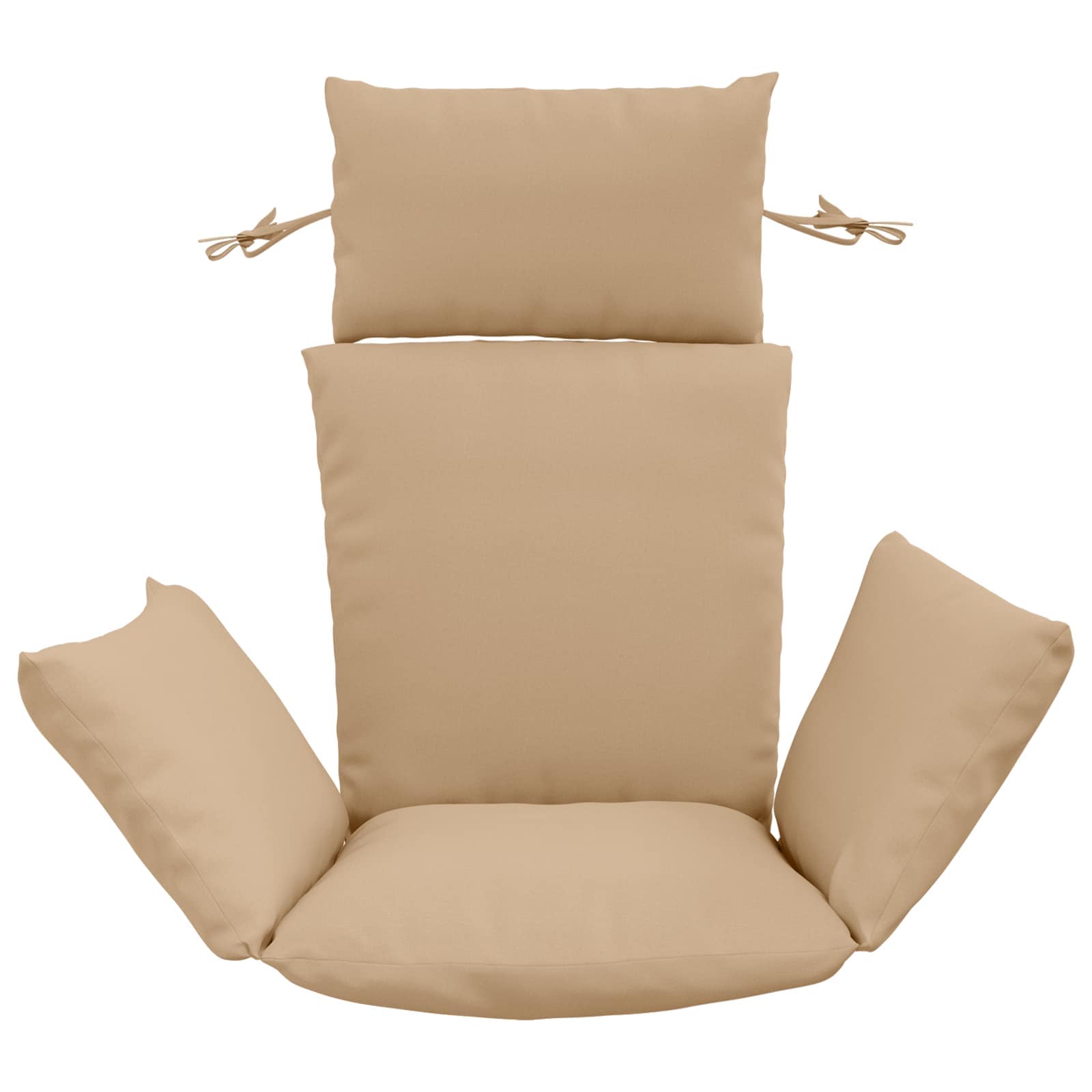 vidaXL Poduszka Adirondack PUTTEN 100% poliester piaskowy