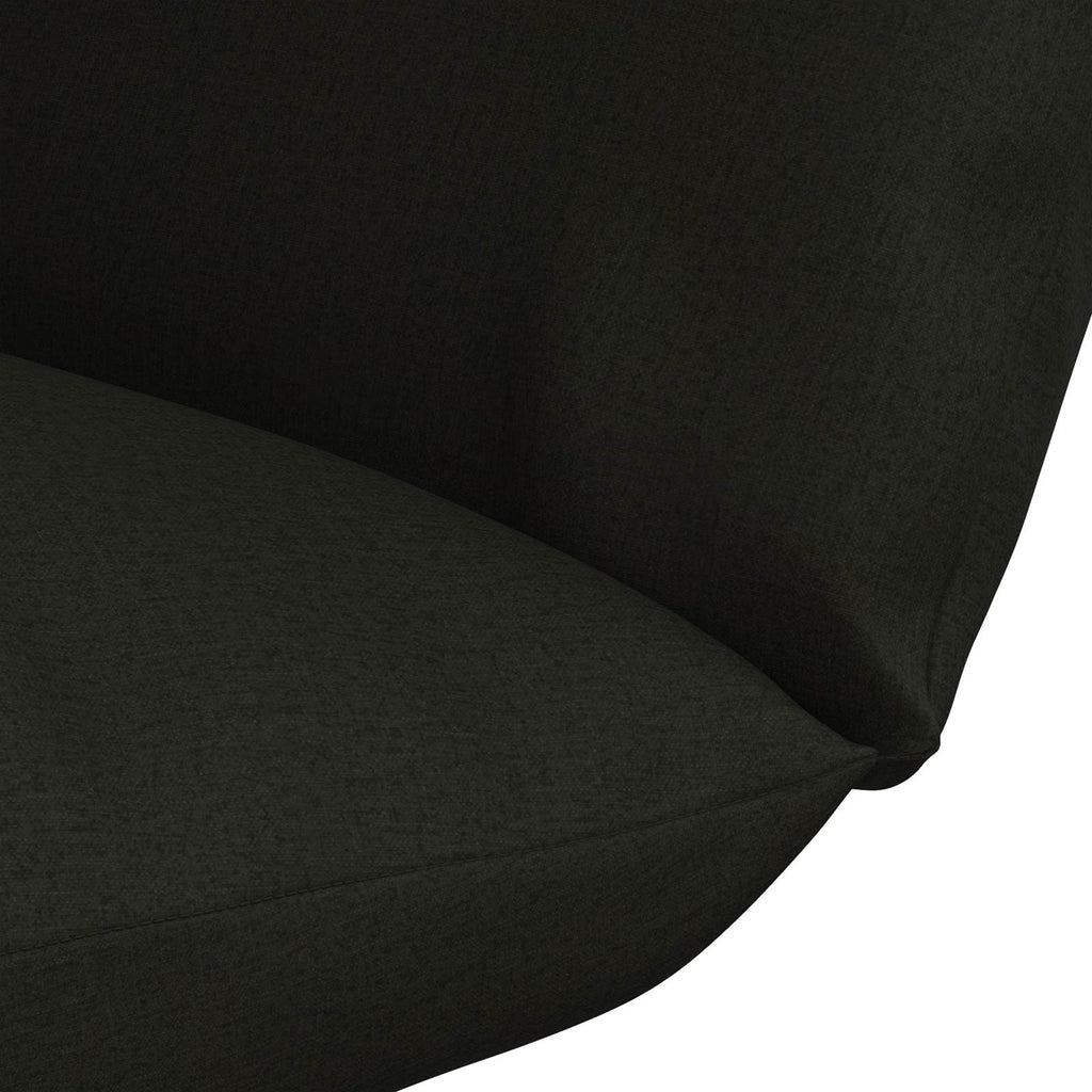 vidaXL Poduszka Adirondack PUTTEN 100% poliester Czarny