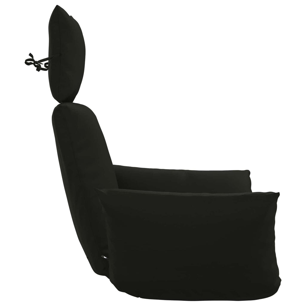 vidaXL Poduszka Adirondack PUTTEN 100% poliester Czarny