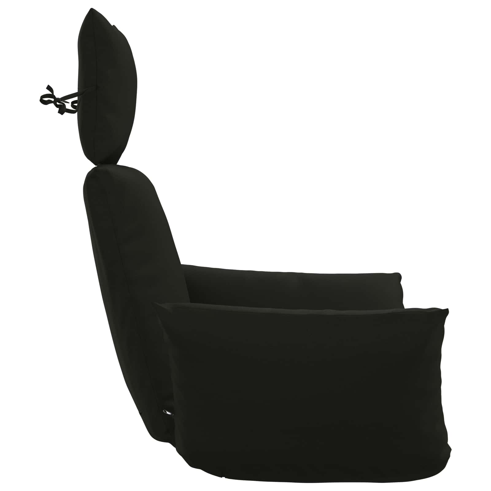vidaXL Poduszka Adirondack PUTTEN 100% poliester Czarny
