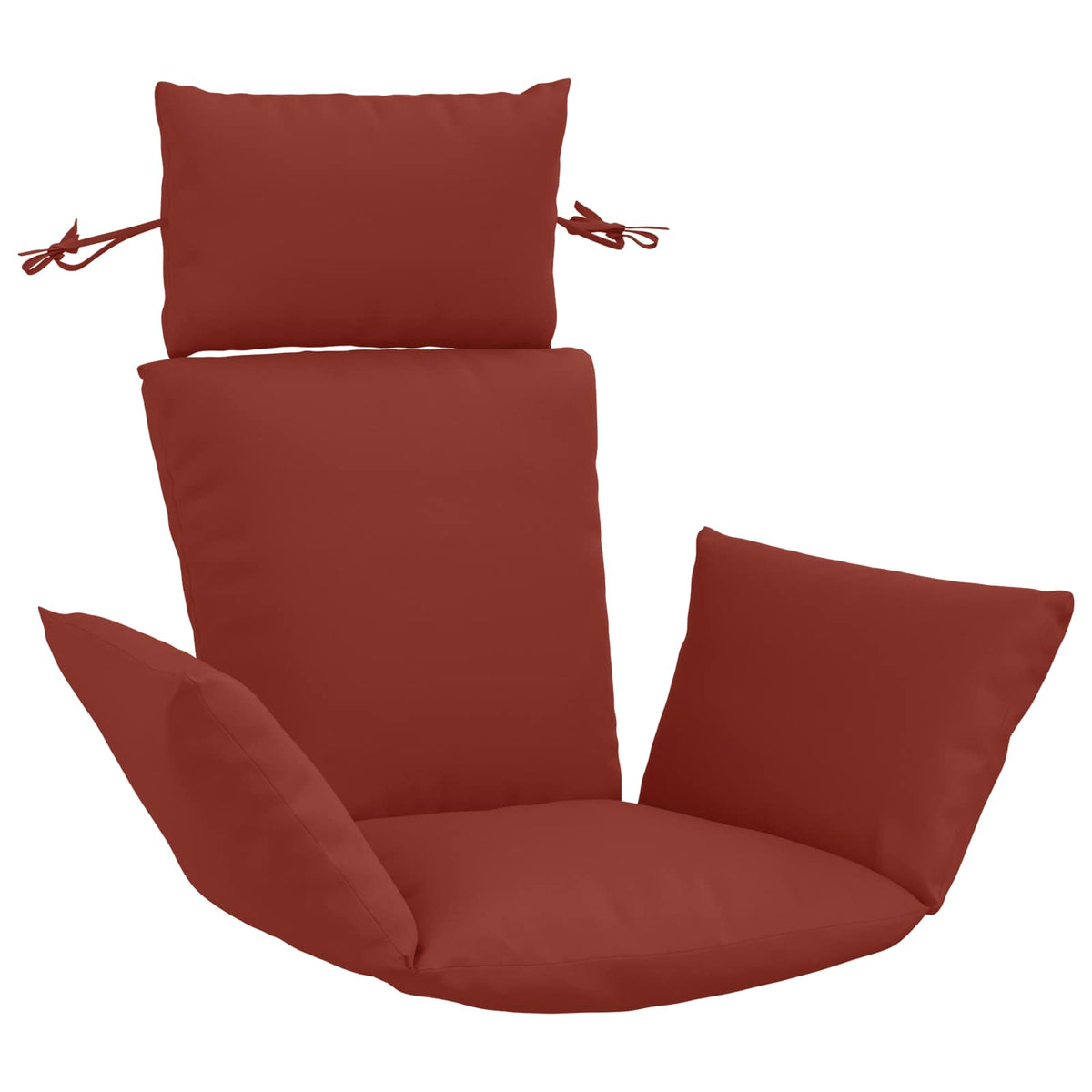 vidaXL Poduszka Adirondack PUTTEN 100% poliester czerwony
