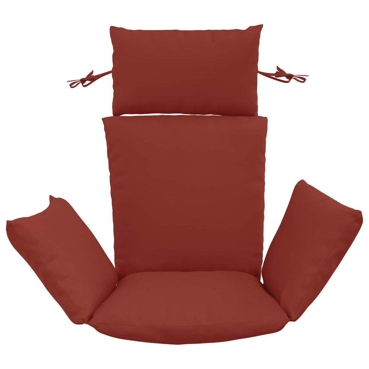 vidaXL Poduszka Adirondack PUTTEN 100% poliester czerwony