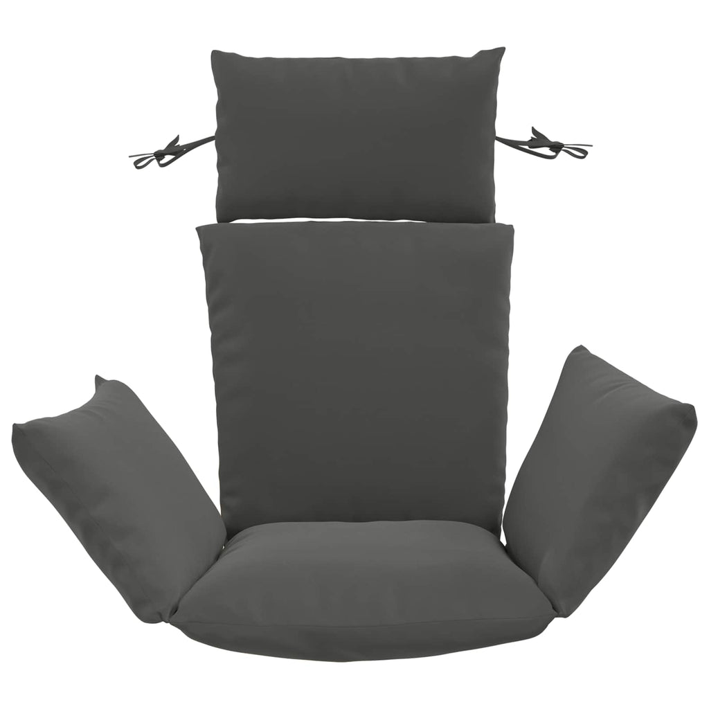 vidaXL Poduszka Adirondack PUTTEN 100% poliester antracytowy