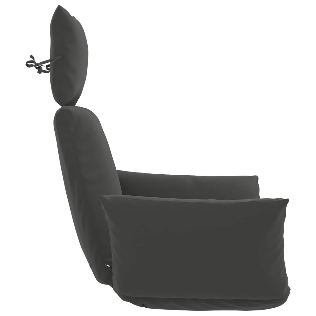 vidaXL Poduszka Adirondack PUTTEN 100% poliester antracytowy
