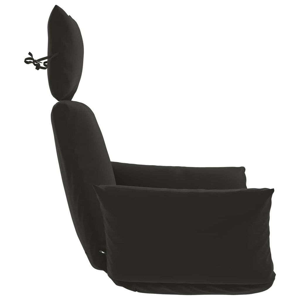 vidaXL Poduszka Adirondack PUTTEN 100% poliester Czarny
