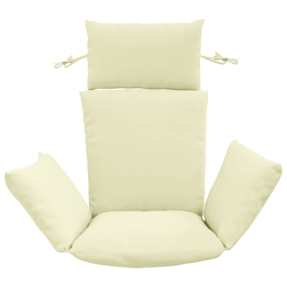 vidaXL Poduszka Adirondack PUTTEN 100% poliester kremowy