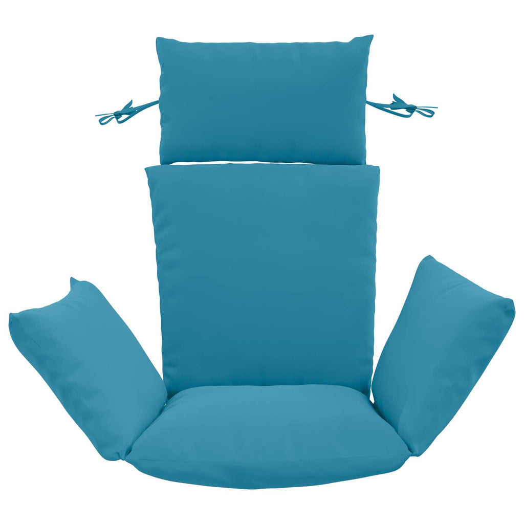 vidaXL Poduszka Adirondack PUTTEN 100% poliester Jasnoniebieski