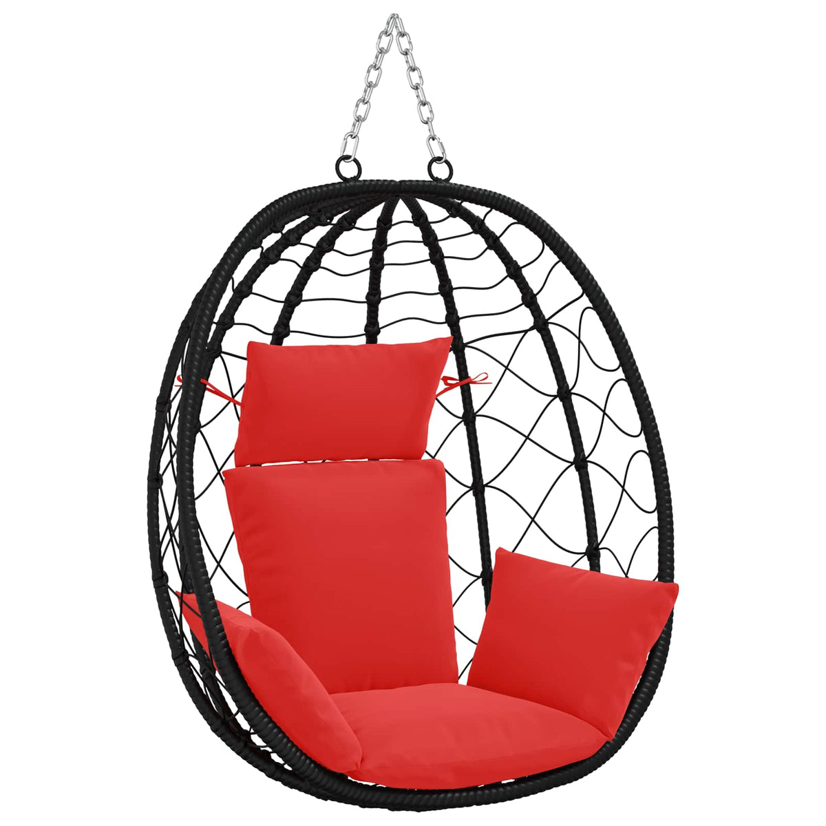 vidaXL Poduszka Adirondack PUTTEN 100% poliester czerwony