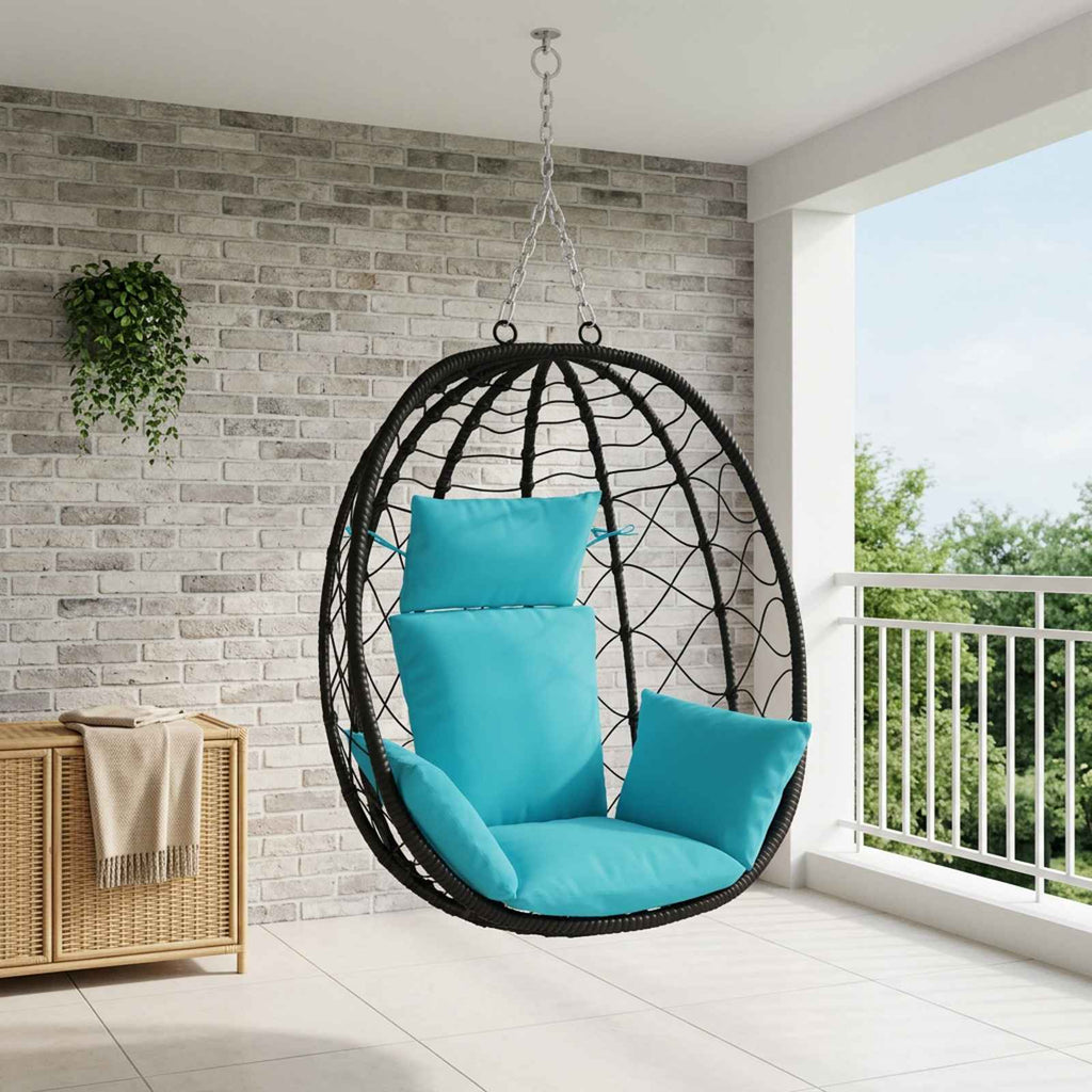 vidaXL Poduszka Adirondack PUTTEN 100% poliester Turkusowy