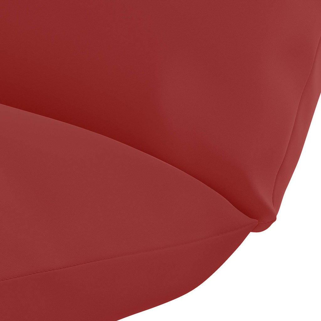 vidaXL Poduszka Adirondack PUTTEN 100% poliester Czerwone wino