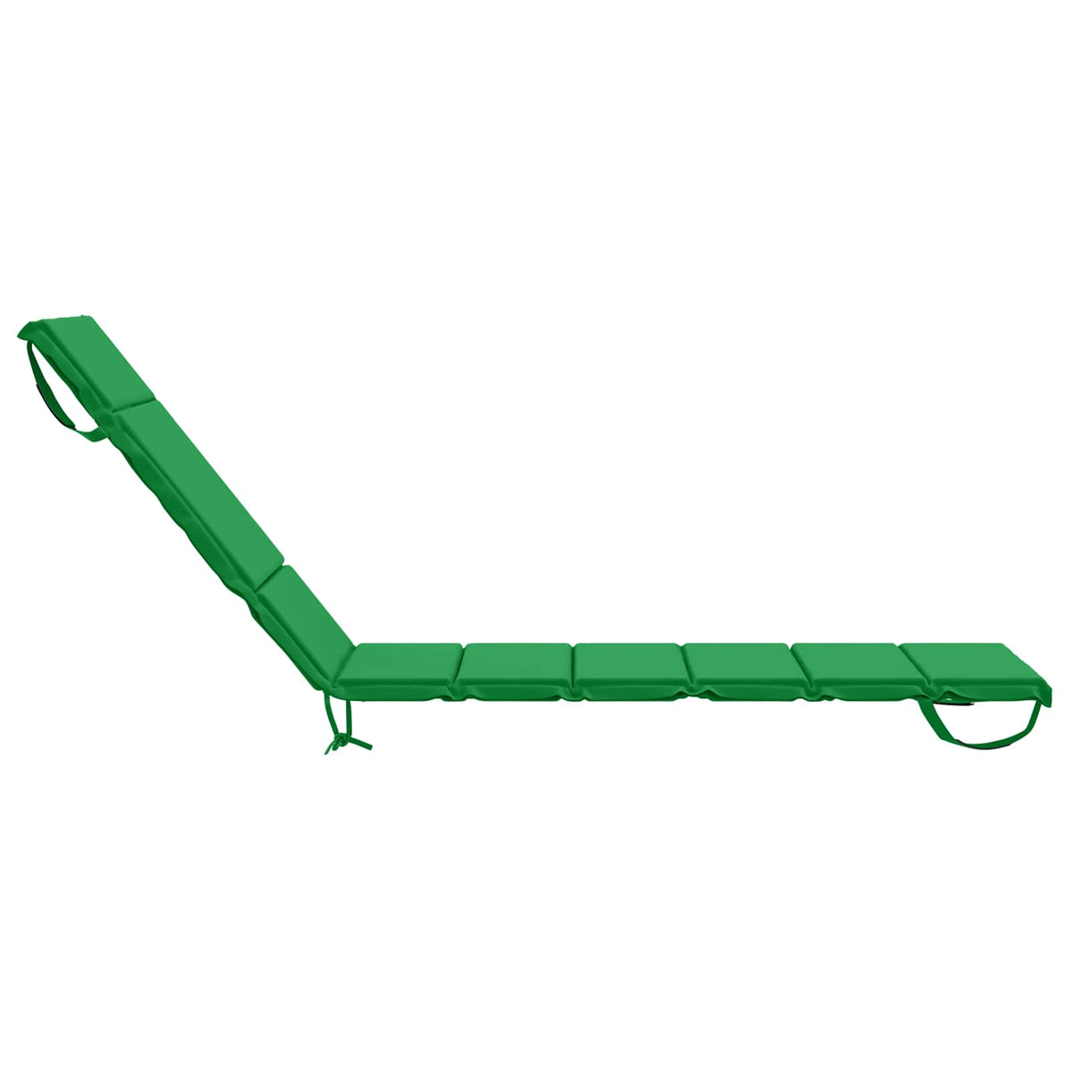 vidaXL Poduszka na leżak GEMERT 100% poliester zielony 200 x 50 x 3 cm