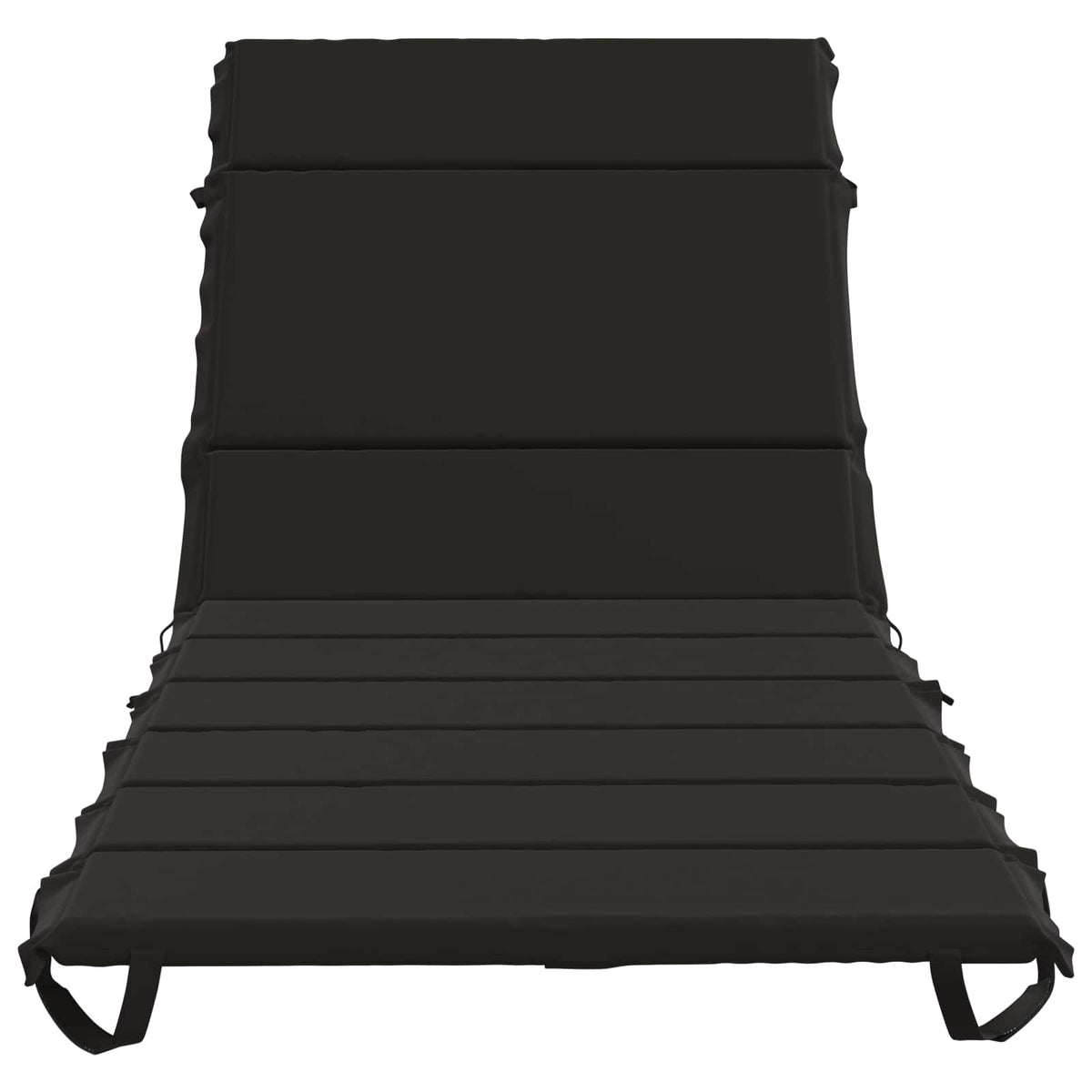 vidaXL Poduszka na leżak GEMERT 100% poliester Czarny 200 x 70 x 3 cm