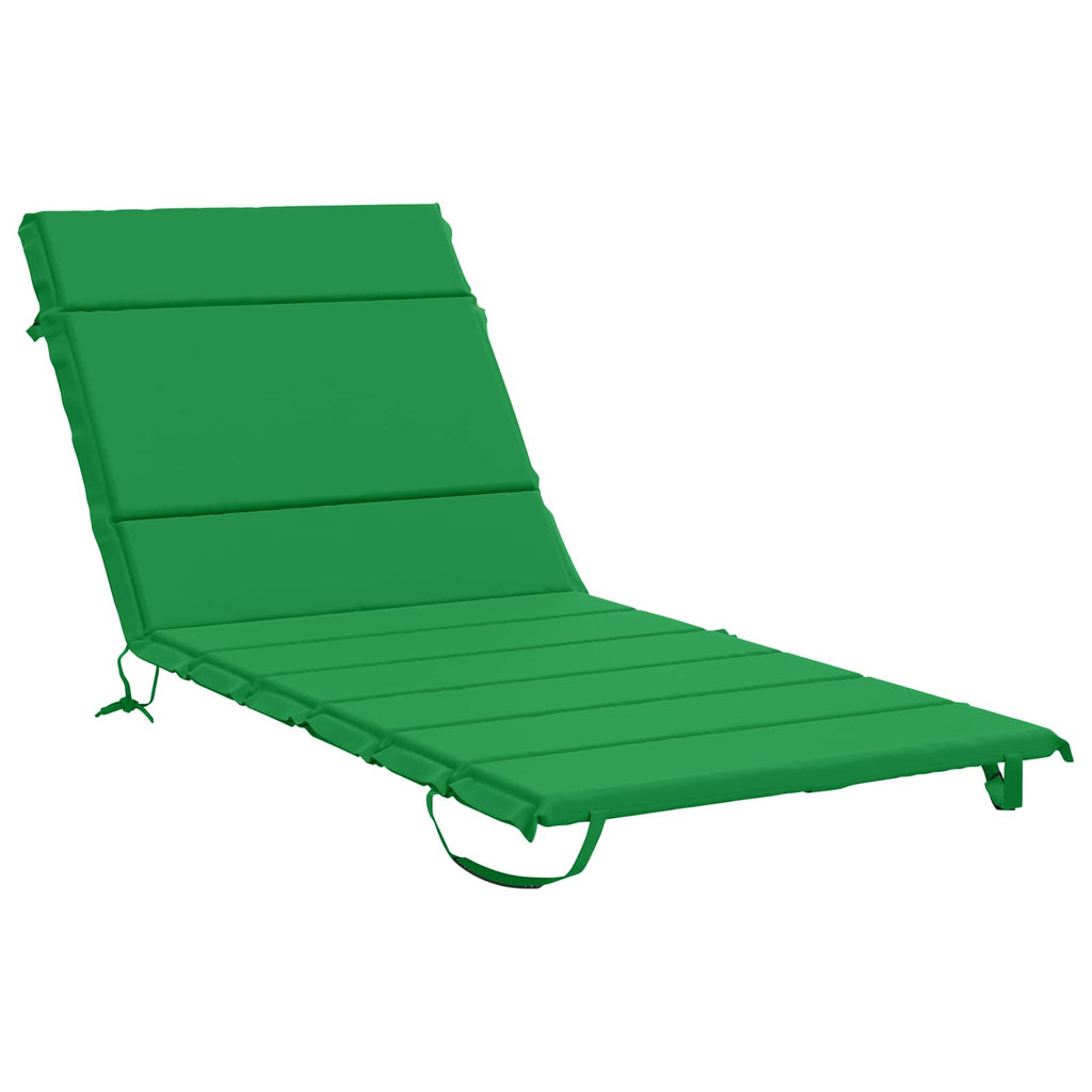 vidaXL Poduszka na leżak GEMERT 100% poliester zielony 200 x 80 x 3 cm
