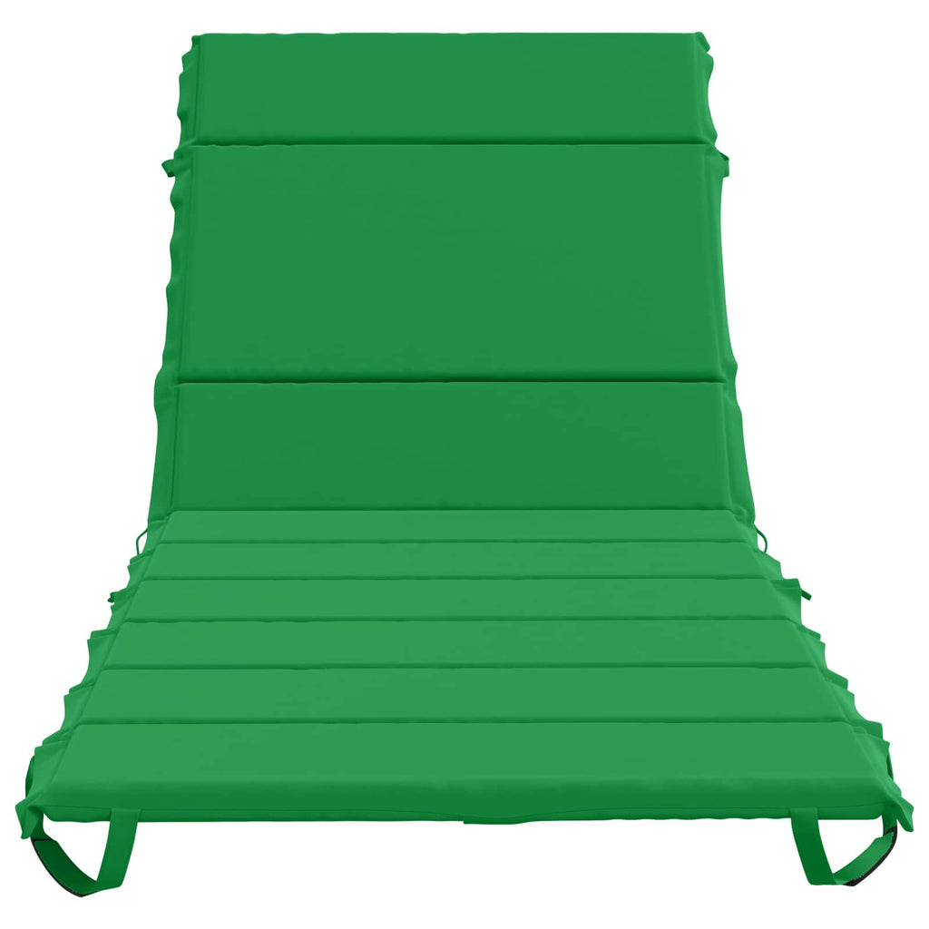 vidaXL Poduszka na leżak GEMERT 100% poliester zielony 200 x 80 x 3 cm