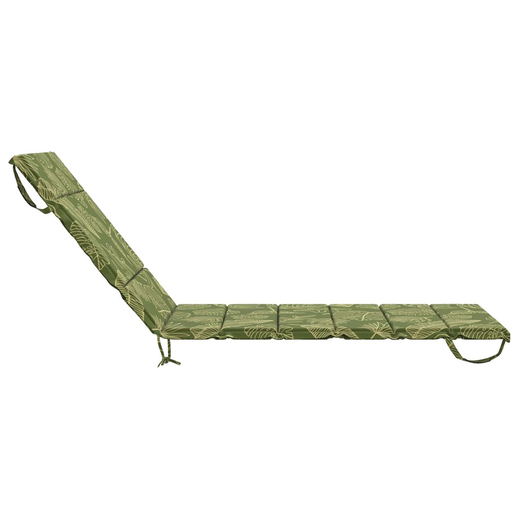 vidaXL Poduszka na leżak GEMERT 100% poliester Wzór liścia