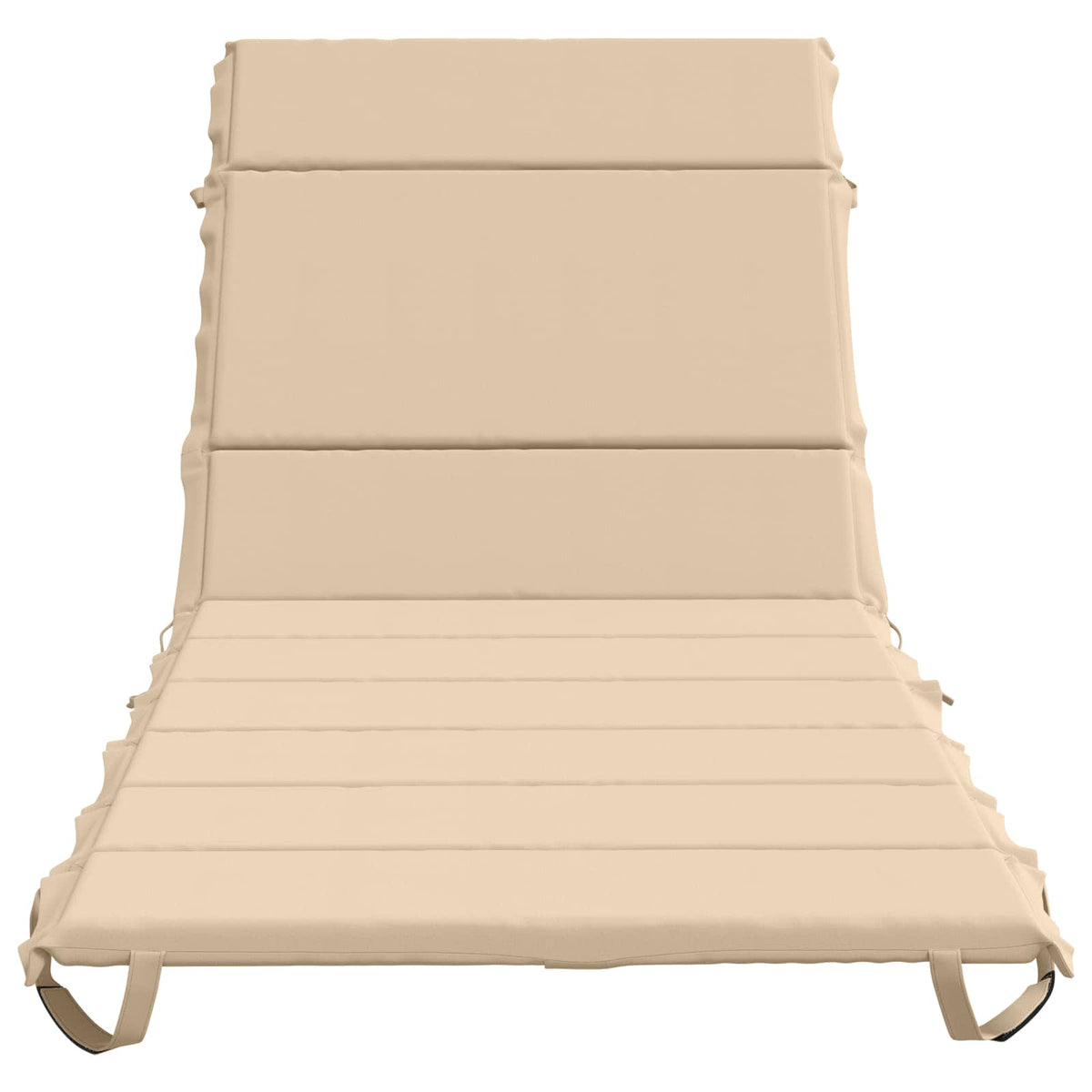 vidaXL Poduszka na leżak GEMERT 100% poliester kremowy 200 x 90 x 3 cm