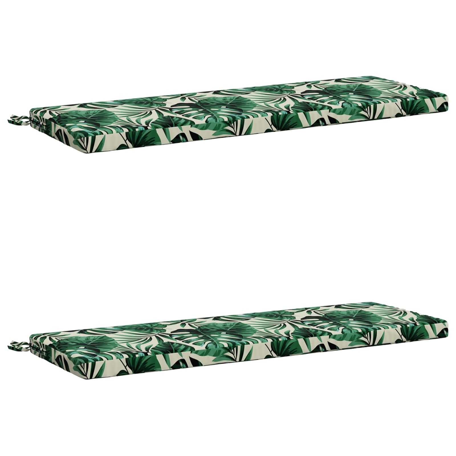 vidaXL Poduszki na ławkę 2-częściowe SOEST 2 szt. 100% poliester