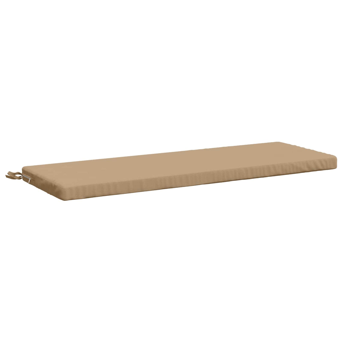 vidaXL Poduszka na ławkę SOEST 100% poliester piaskowy 110 x 40 x 5 cm