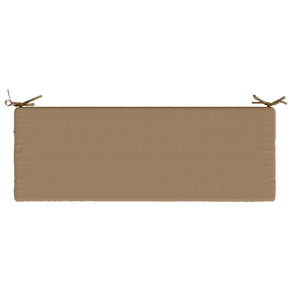 vidaXL Poduszka na ławkę SOEST 100% poliester Ciemnoszary