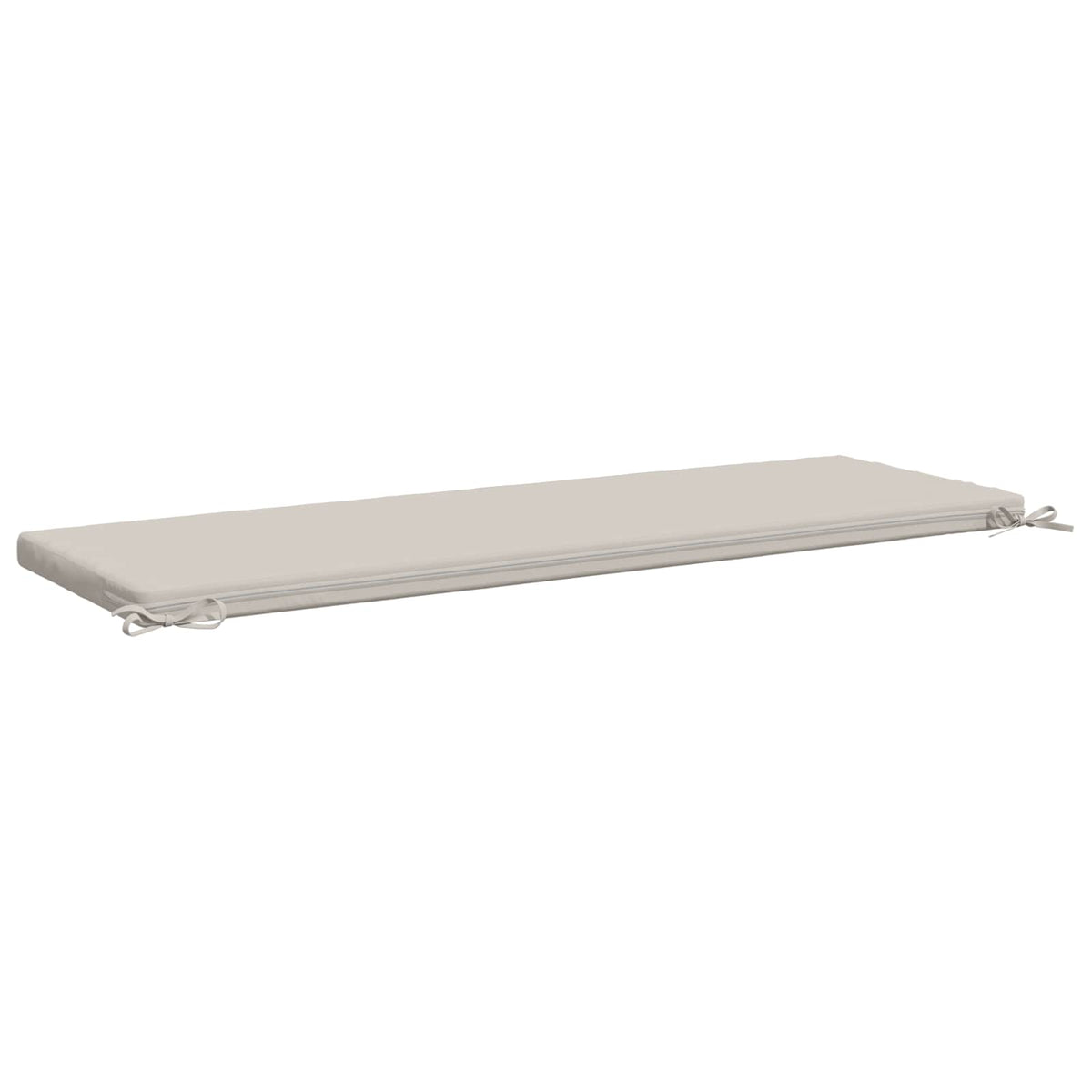 vidaXL Poduszki na ławkę 2-częściowe SOEST 2 szt. 100% poliester Biały