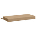 vidaXL Poduszka na ławkę SOEST 100% poliester piaskowy 80 x 40 x 8 cm