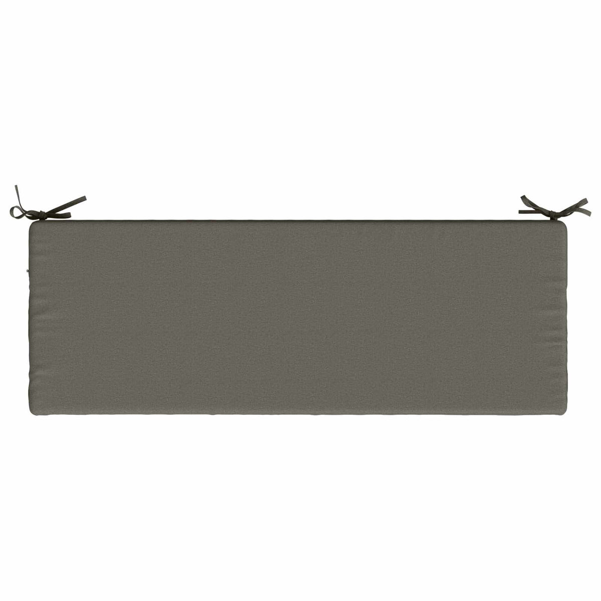 vidaXL Poduszka na ławkę SOEST 100% poliester Szary 100 x 40 x 8 cm