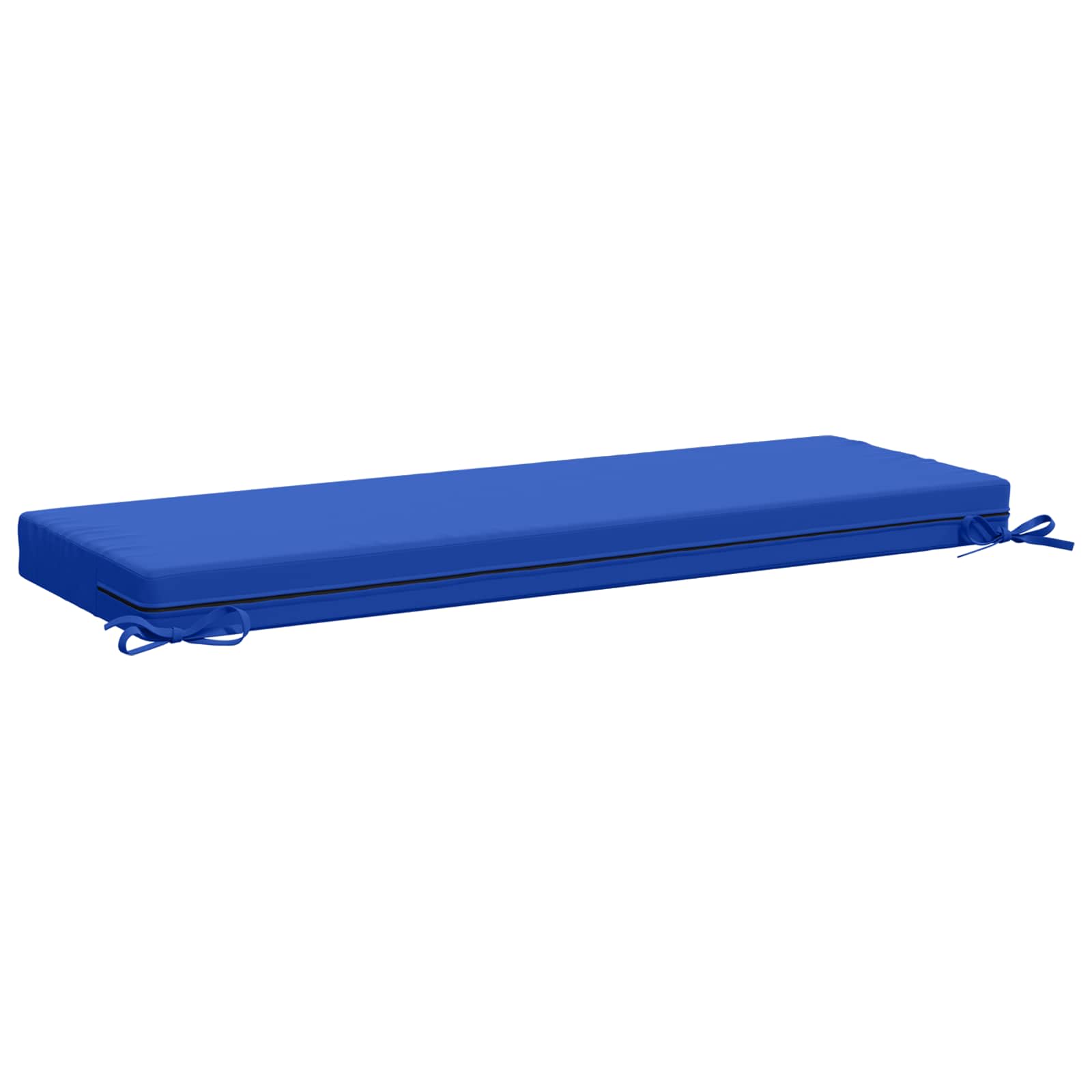 vidaXL Poduszka na ławkę SOEST 100% poliester Niebieski królewski