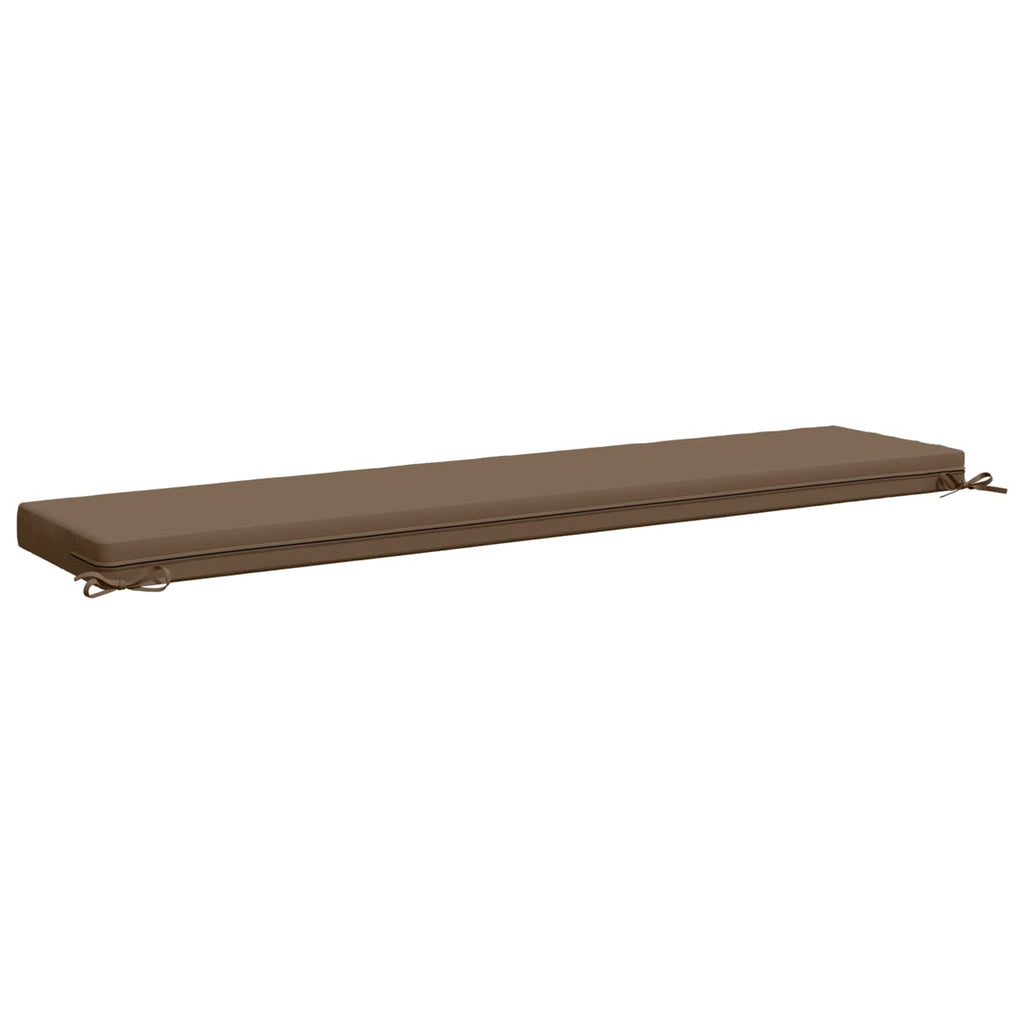 vidaXL Poduszki na ławkę 2-częściowe SOEST 2 szt. 100% poliester