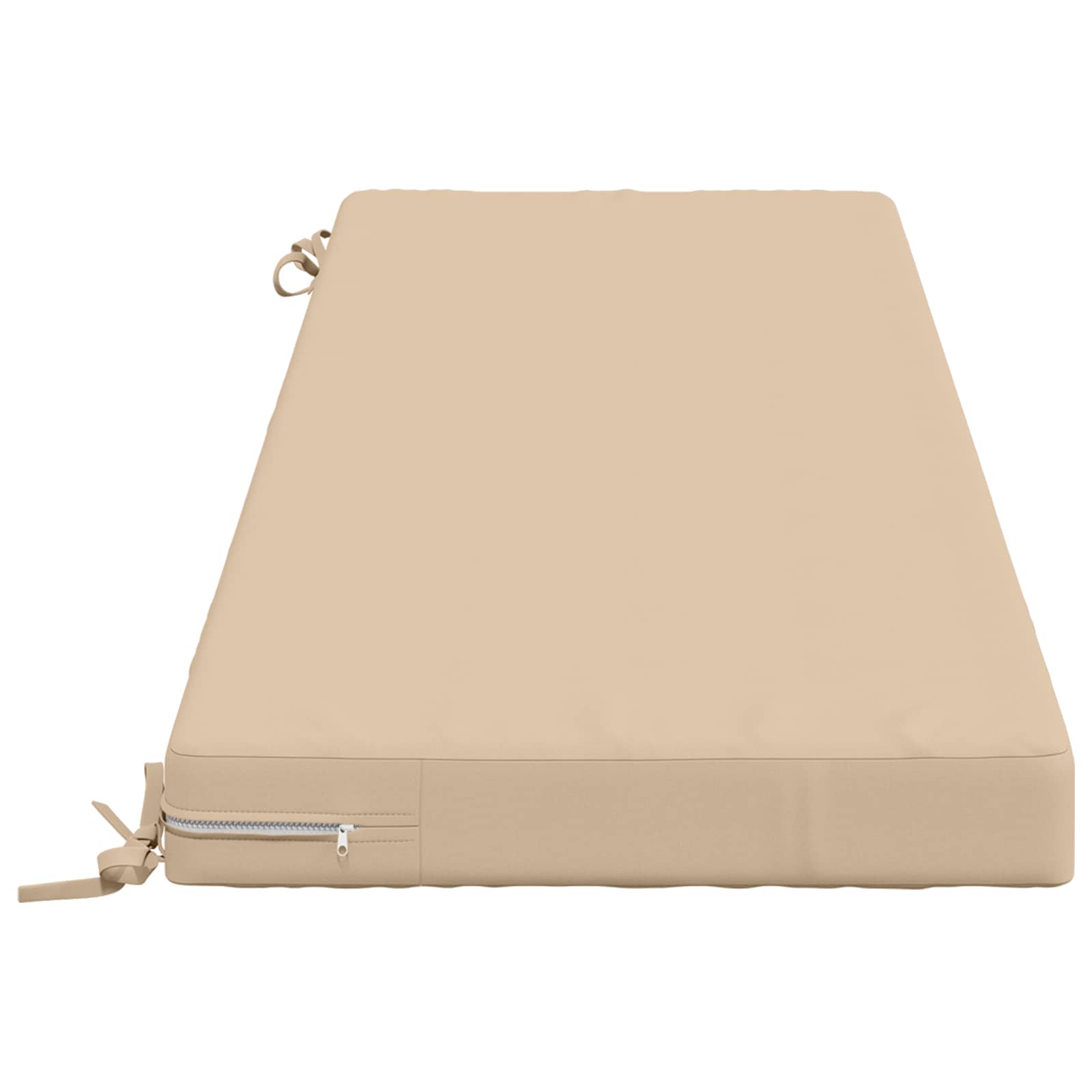 vidaXL Poduszki na ławkę 2-częściowe SOEST 2 szt. 100% poliester