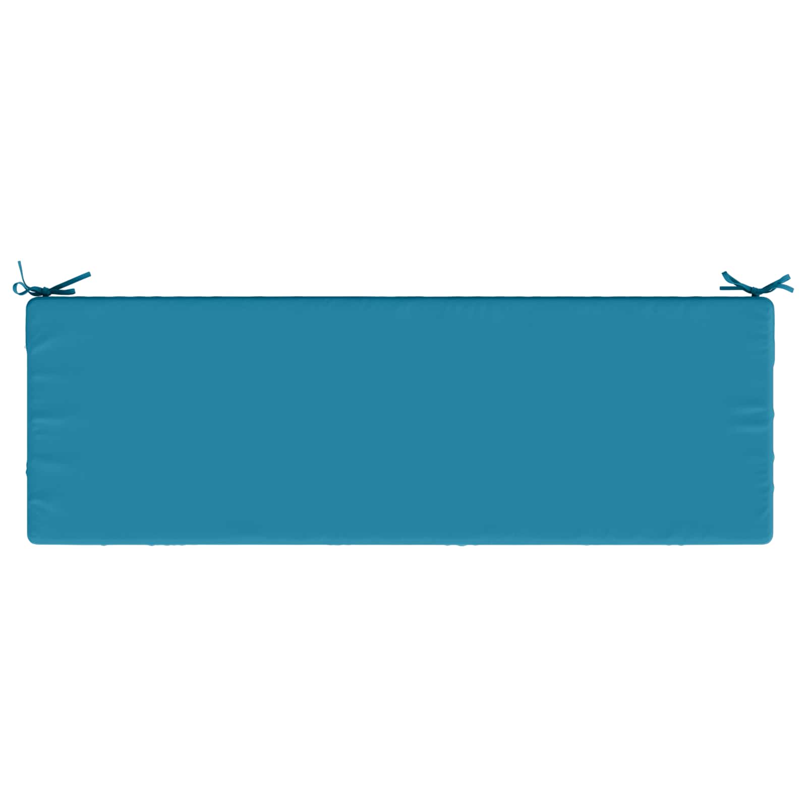 vidaXL Poduszka na ławkę SOEST 100% poliester Jasnoniebieski